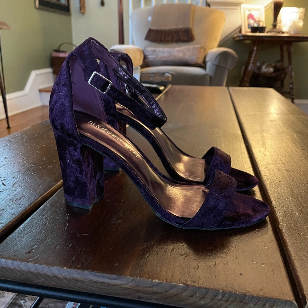 Madden Girl - Beella Purple velvet